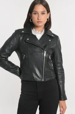 BLOUSON PERFECTO CUIR ROCK^KOOKAÏ Best Sale