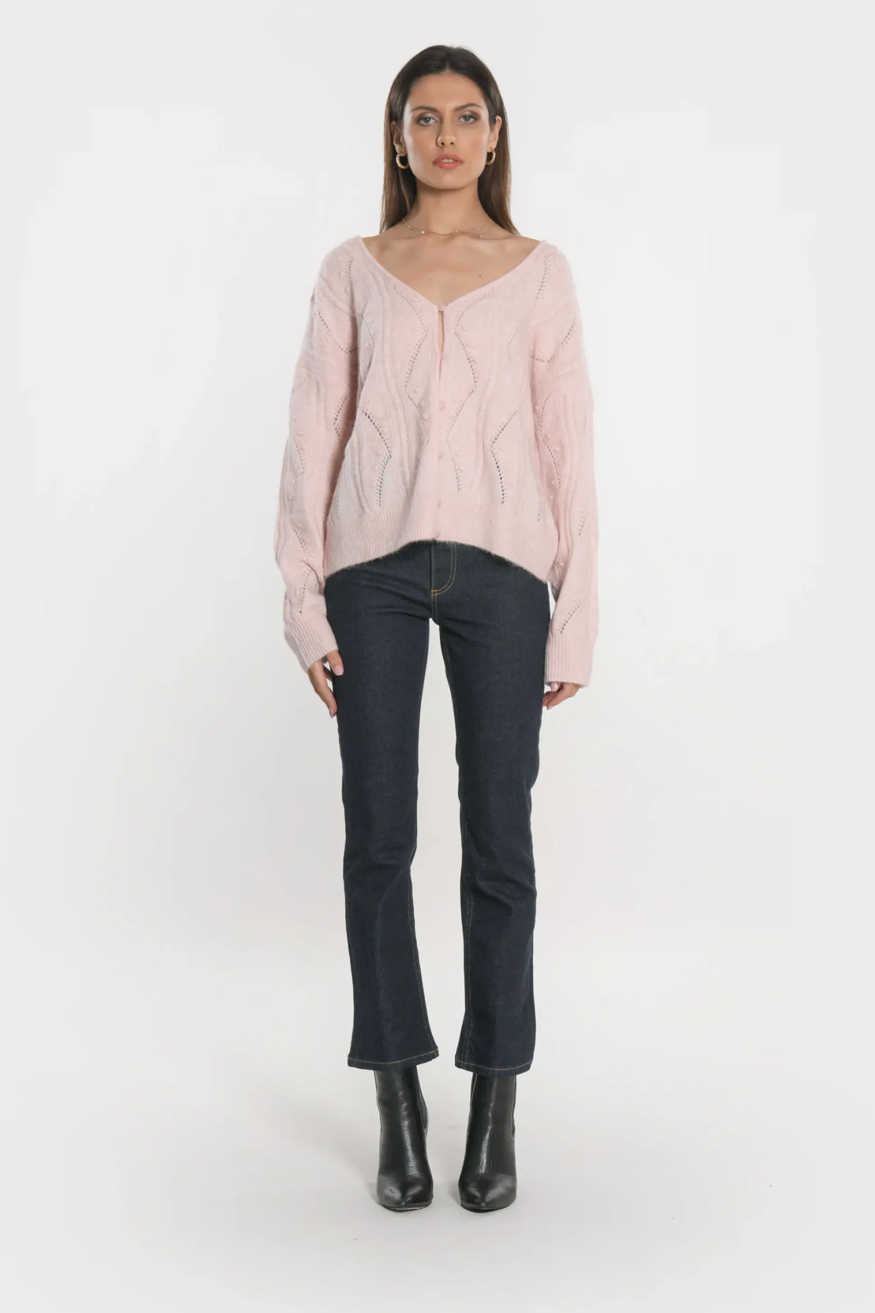 CARDIGAN MONICA ROSE PALE^KOOKAÏ Fashion