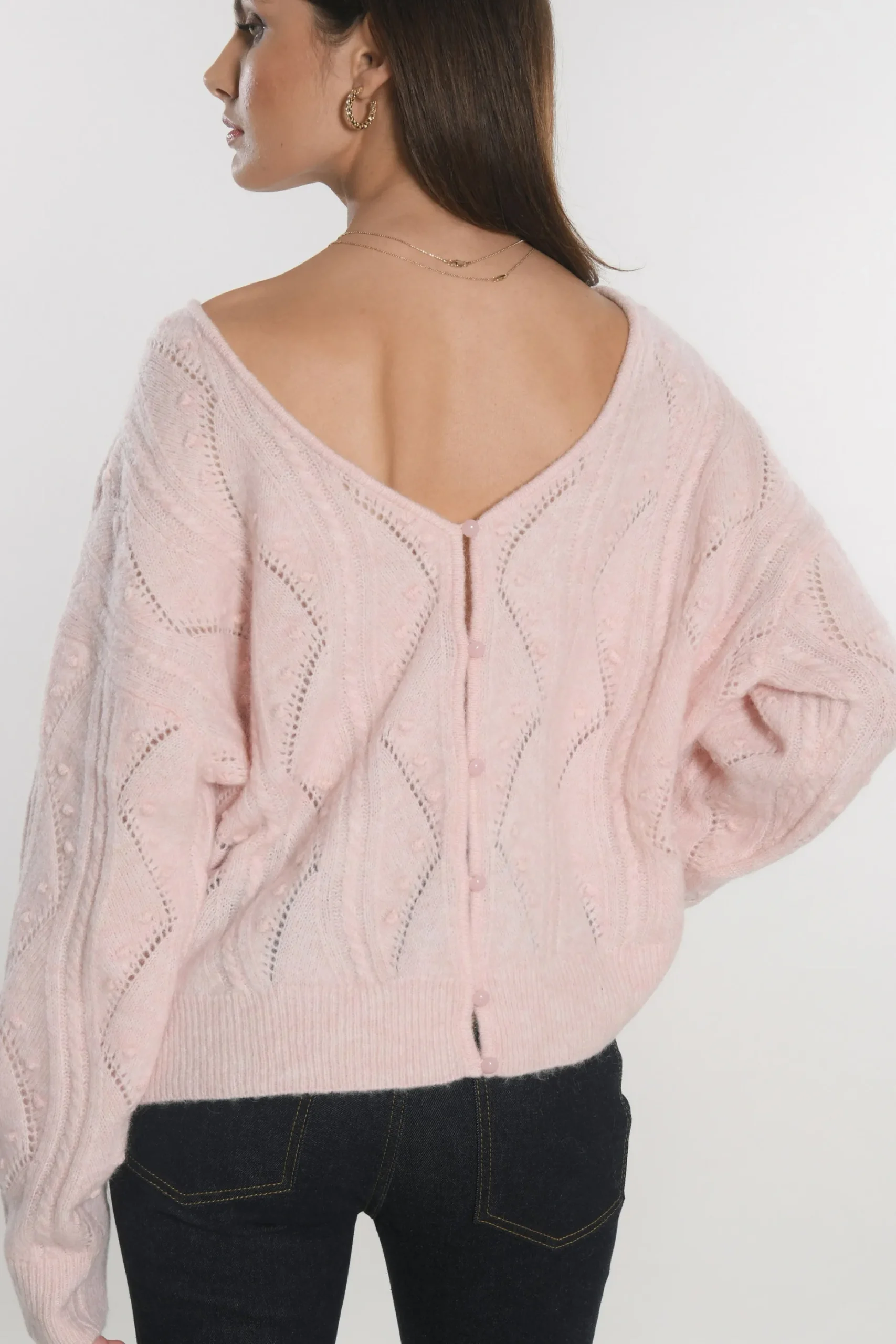 CARDIGAN MONICA ROSE PALE^KOOKAÏ Fashion
