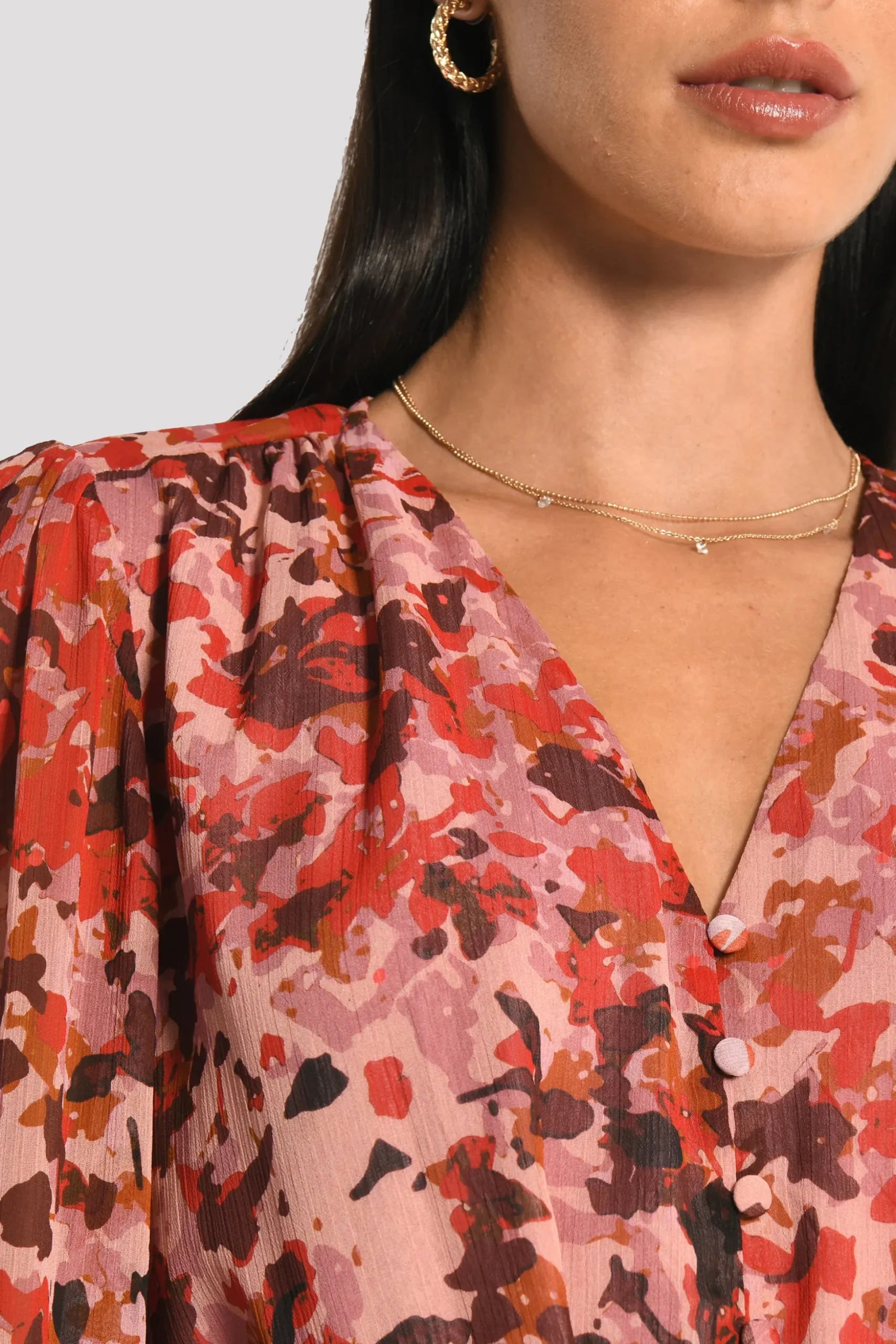 CHEMISE CONSTANCE MULTI BORDEAUX^KOOKAÏ Best