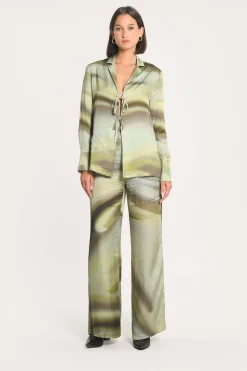 CHEMISE NIKITA IMPRIMÉ 70s MULTI KAKI^KOOKAÏ Store