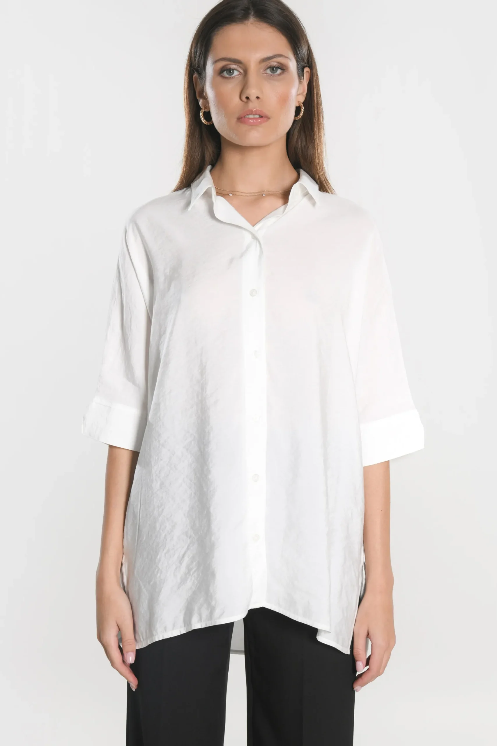 CHEMISE OVERSIZE LILOU OFF WHITE^KOOKAÏ Sale