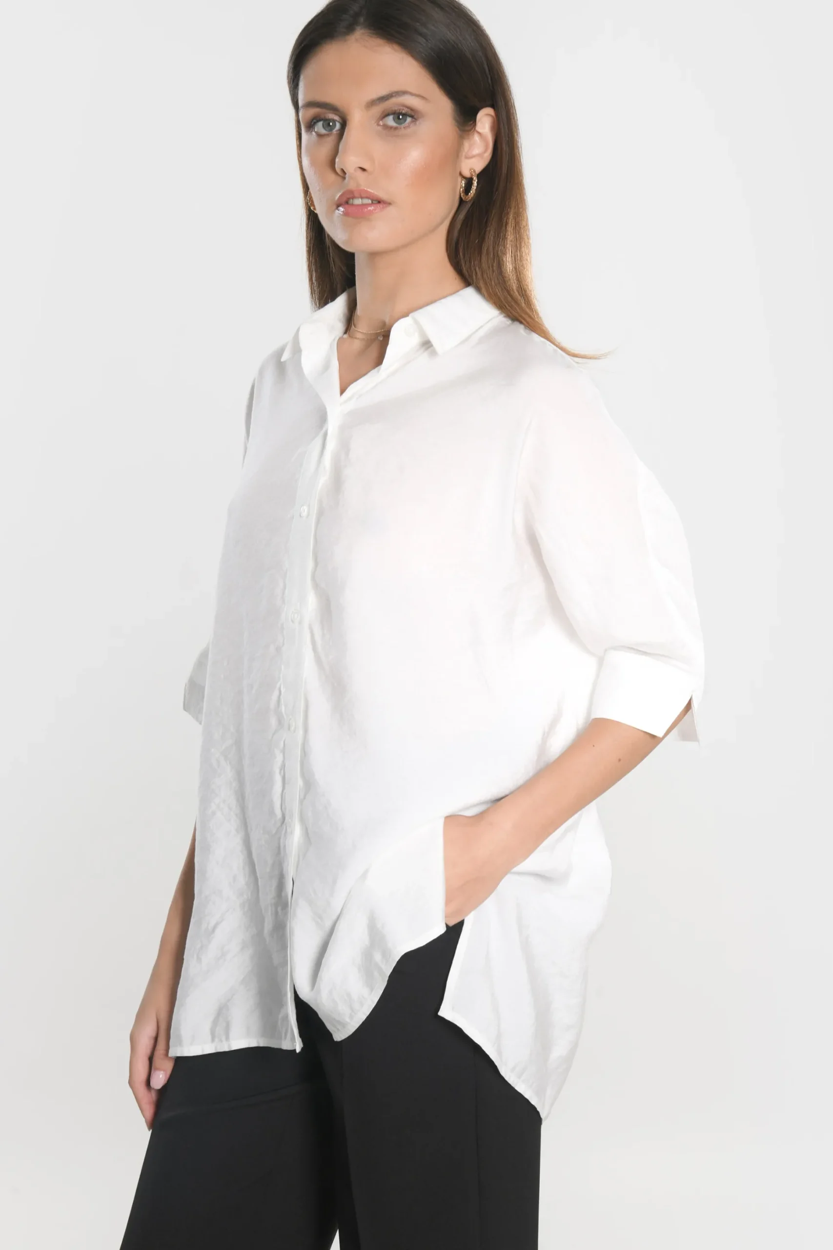 CHEMISE OVERSIZE LILOU OFF WHITE^KOOKAÏ Sale