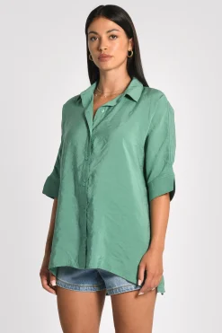 CHEMISE OVERSIZED EFFET SOIE LILOU^KOOKAÏ Fashion