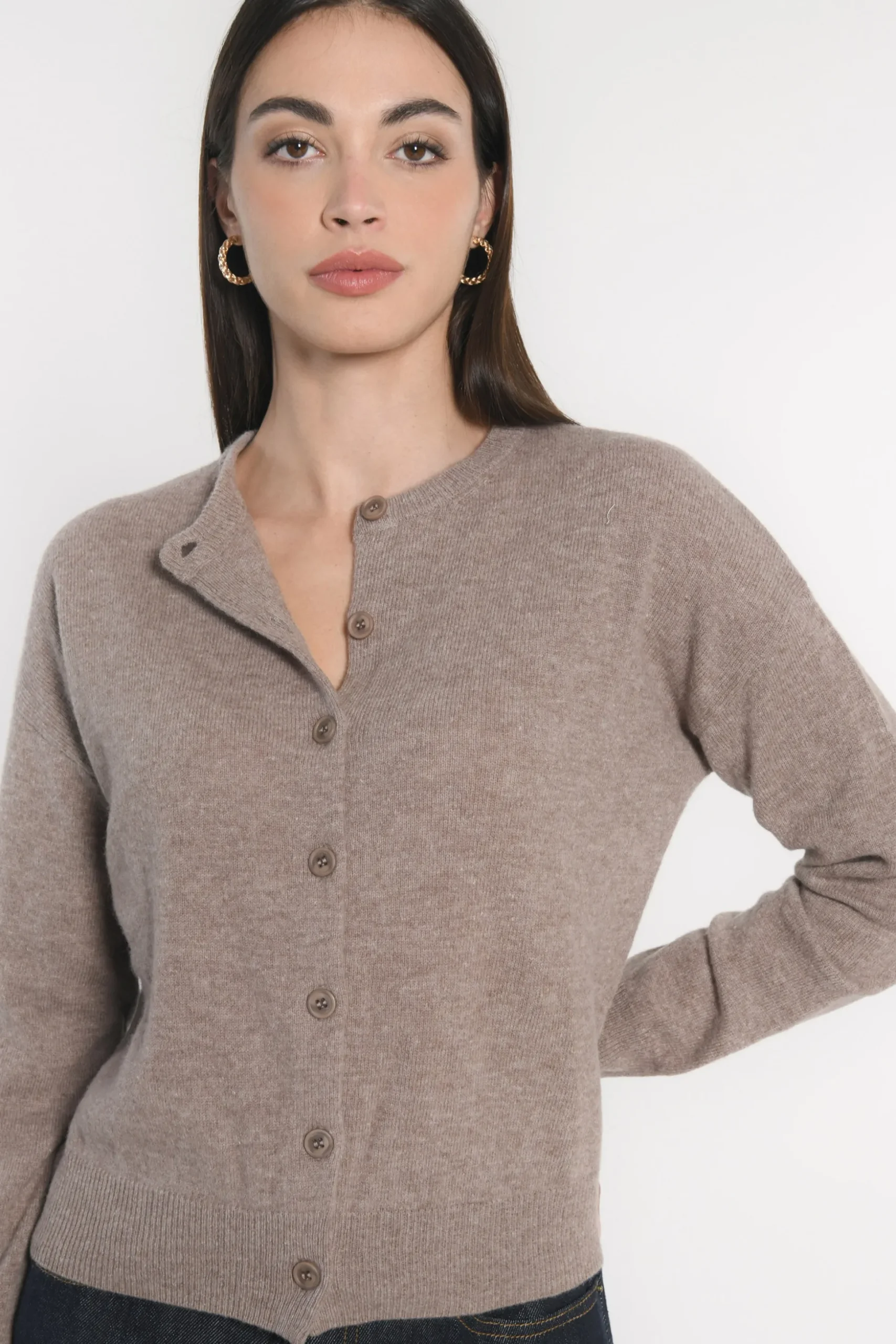 GILET ANITA BEIGE CHINÉ^KOOKAÏ Best Sale