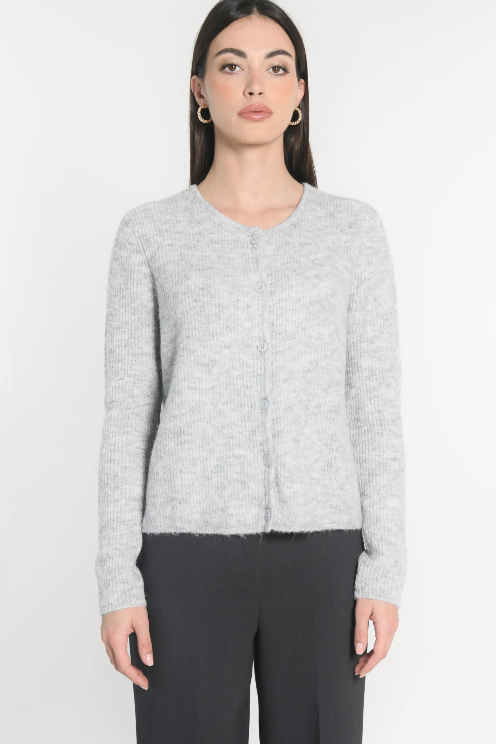 GILET DANNA GRIS CHINÉ^KOOKAÏ Hot