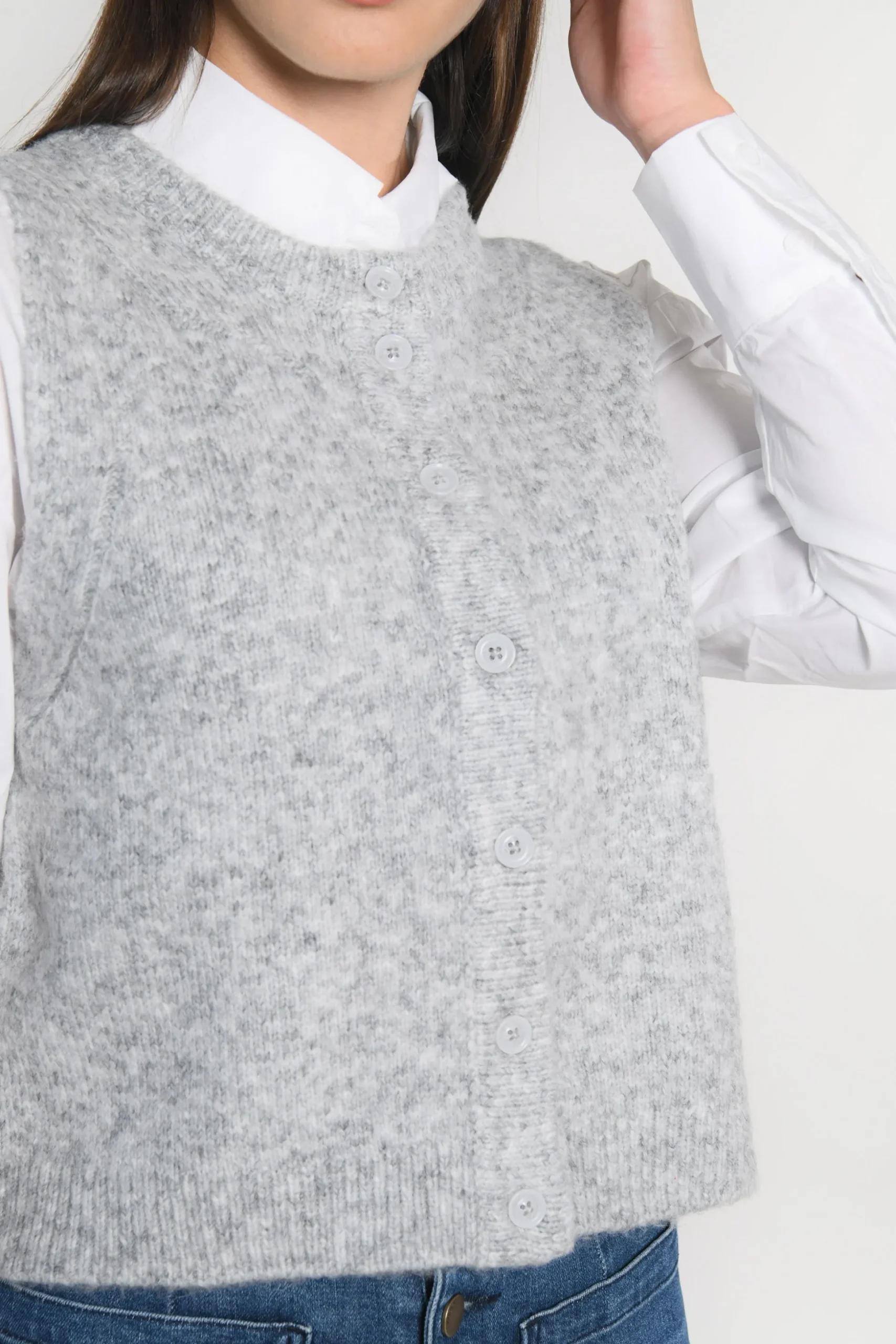GILET JOANA GRIS CHINÉ^KOOKAÏ Best
