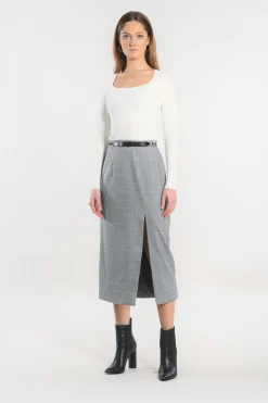JUPE MIDI - SAM -^KOOKAÏ Discount