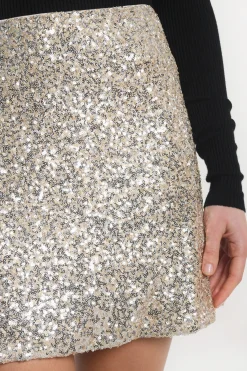 JUPE MINI - JAY - SILVER/GOLD^KOOKAÏ Store