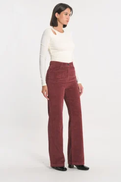 PANTALON FLARE VELOURS SUZANNE^KOOKAÏ Online