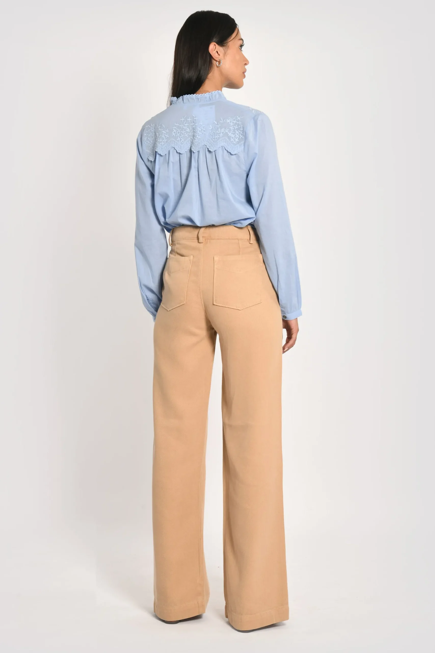 PANTALON LARGE TENCEL SUN^KOOKAÏ Discount