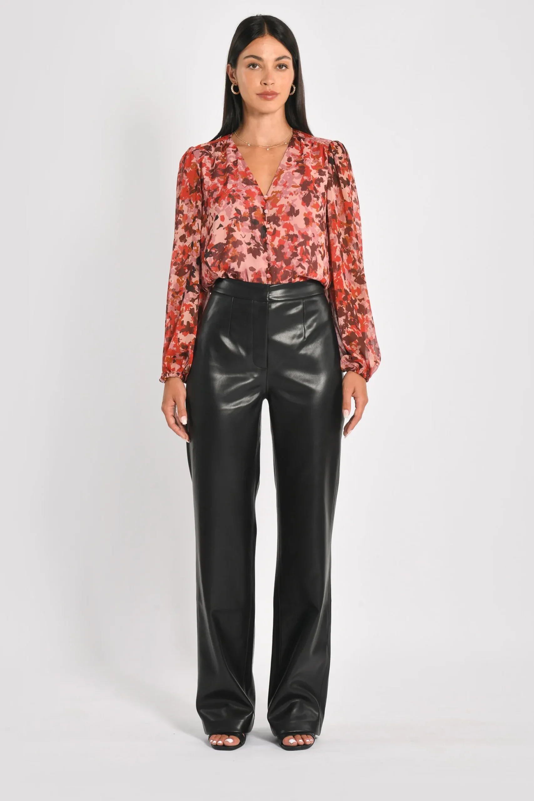 PANTALON ROCK SIMILI CUIR KENDALL^KOOKAÏ Best Sale