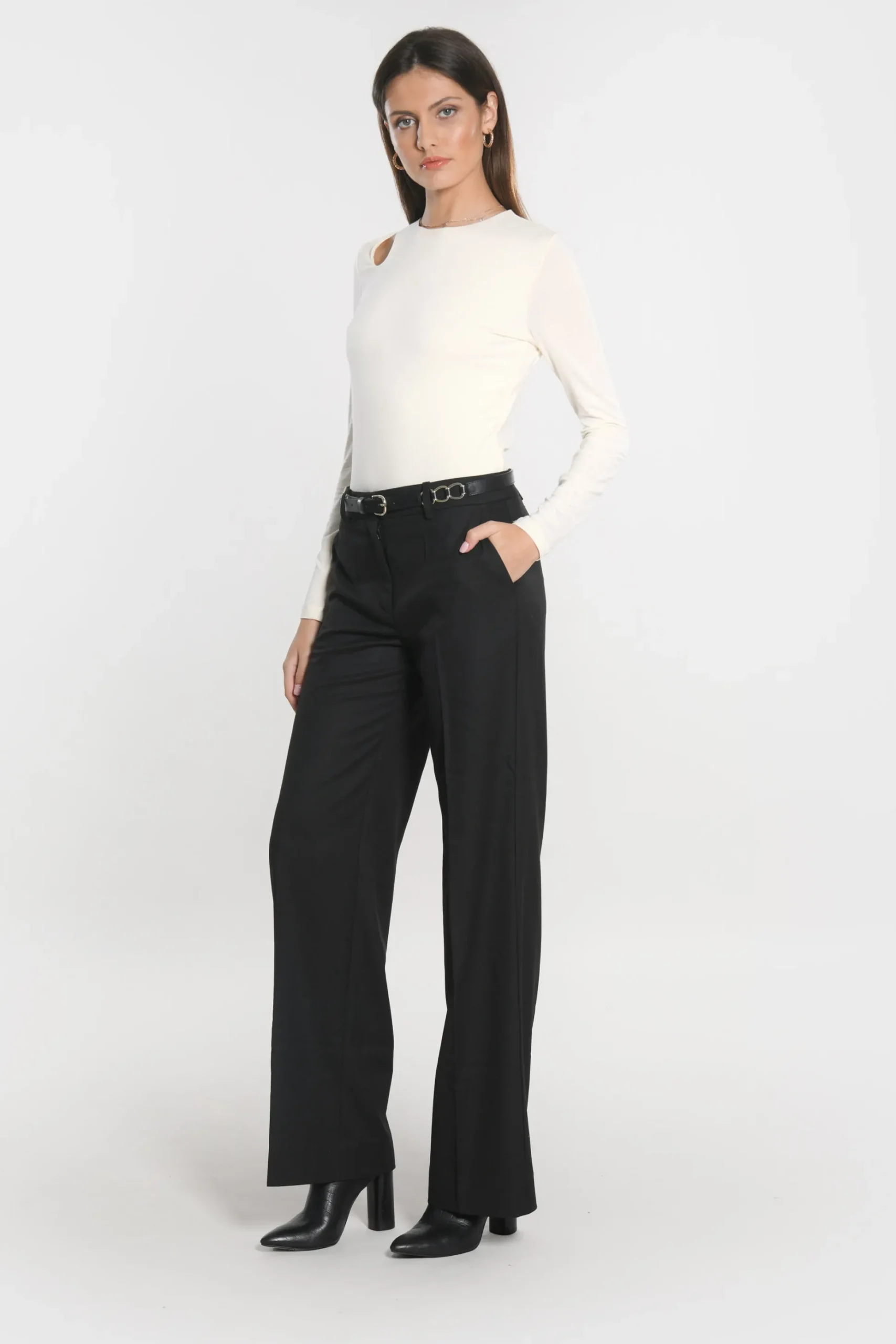 PANTALON TAILLE BASSE SHEILA^KOOKAÏ Discount