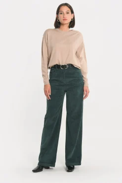 PANTALON VELOURS FLARE SUZANNE^KOOKAÏ Shop