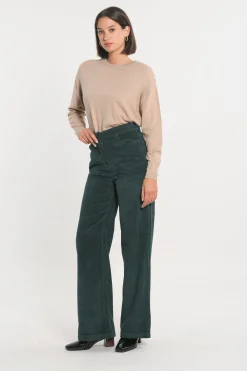 PANTALON VELOURS FLARE SUZANNE^KOOKAÏ Shop