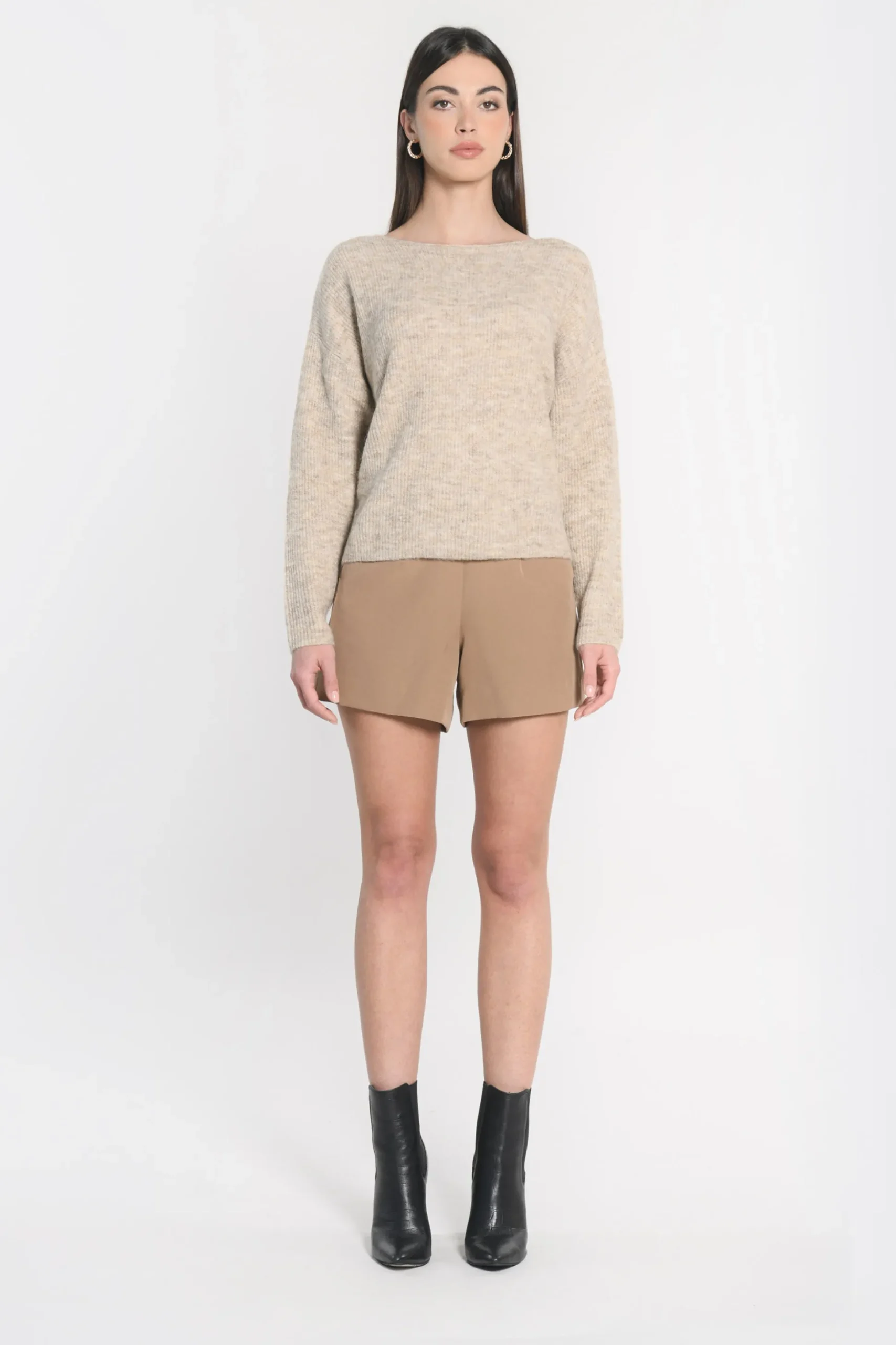 PULL BATEAU DANNA BEIGE CHINÉ^KOOKAÏ Online