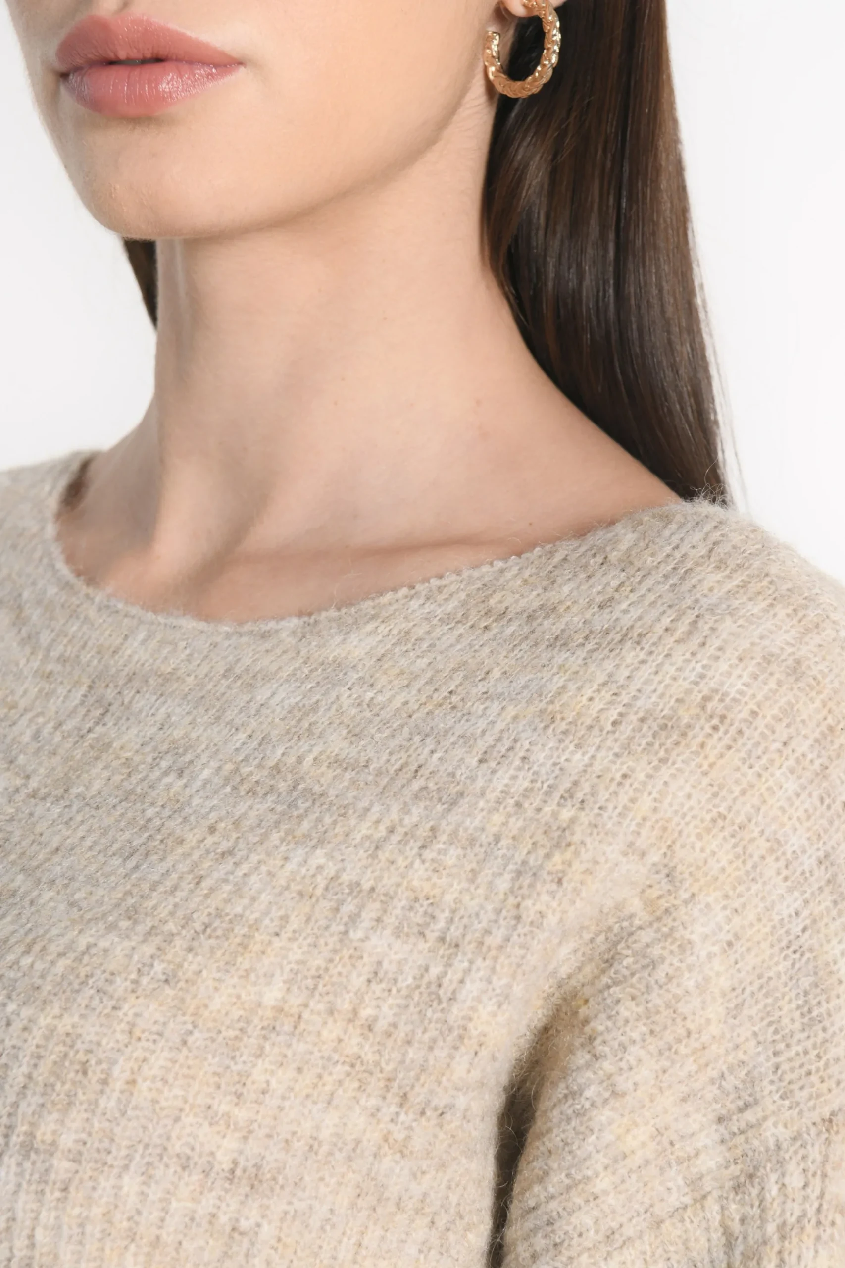 PULL BATEAU DANNA BEIGE CHINÉ^KOOKAÏ Online
