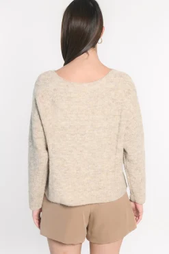 PULL BATEAU DANNA BEIGE CHINÉ^KOOKAÏ Online
