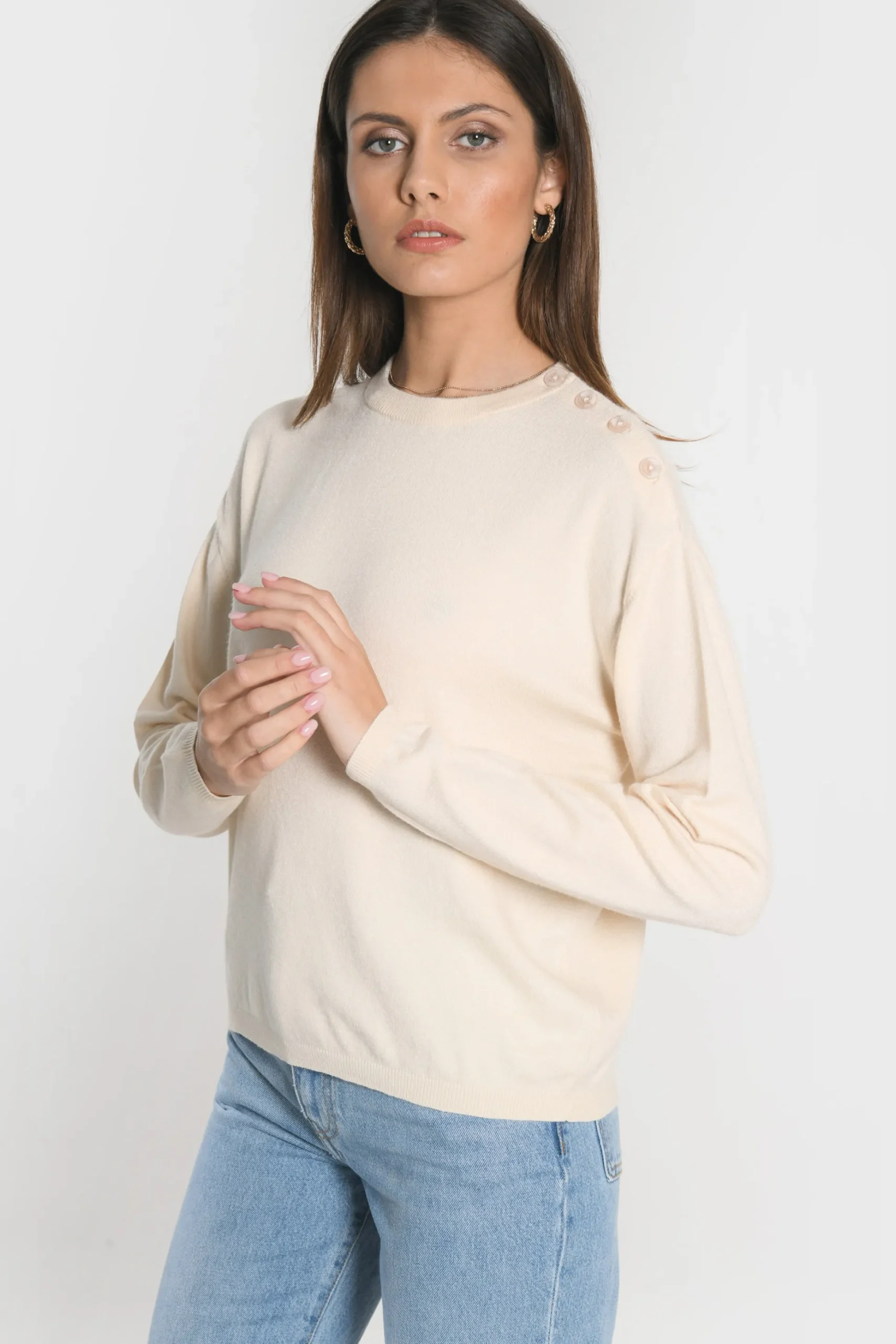 PULL BOUTONNE NOLWENN^KOOKAÏ Cheap