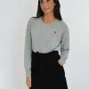 PULL COEUR ANITA GRIS CHINÉ^KOOKAÏ Cheap