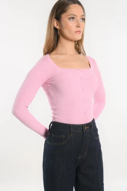 PULL COL CARRE - ELISABETH -^KOOKAÏ Discount