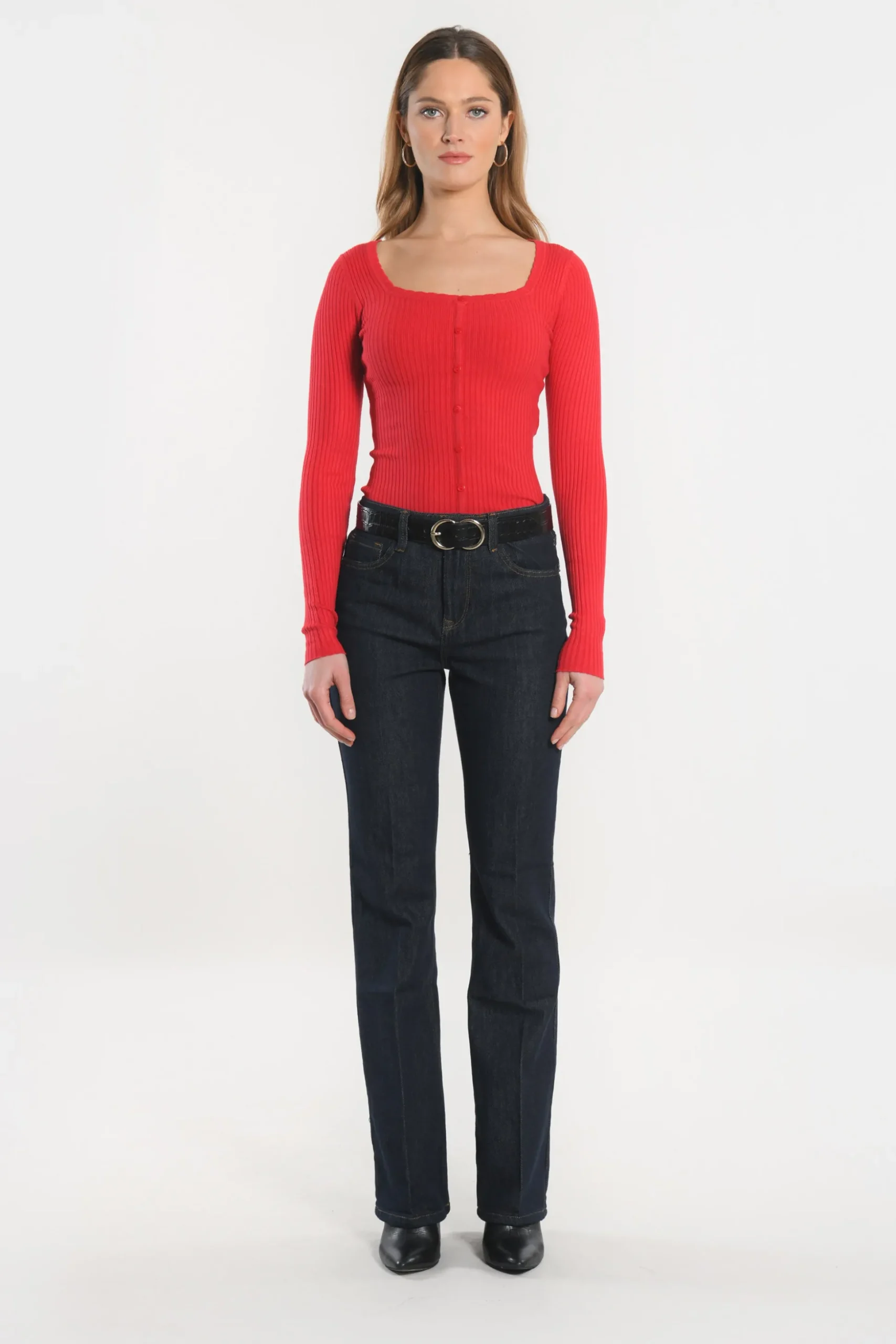 PULL COL CARRE - ELISABETH -^KOOKAÏ Flash Sale