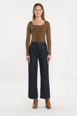 PULL COL CARRE - ELISABETH -^KOOKAÏ Sale