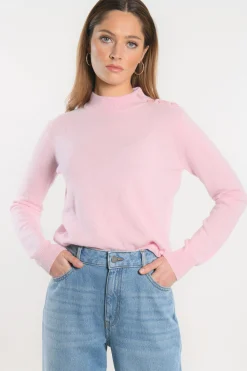 PULL COL CHEMINEE - ANITA - ROSE PALE^KOOKAÏ Best