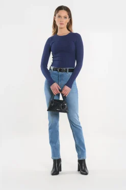 PULL COL ROND - ELISA - PATRIOT BLUE^KOOKAÏ Best