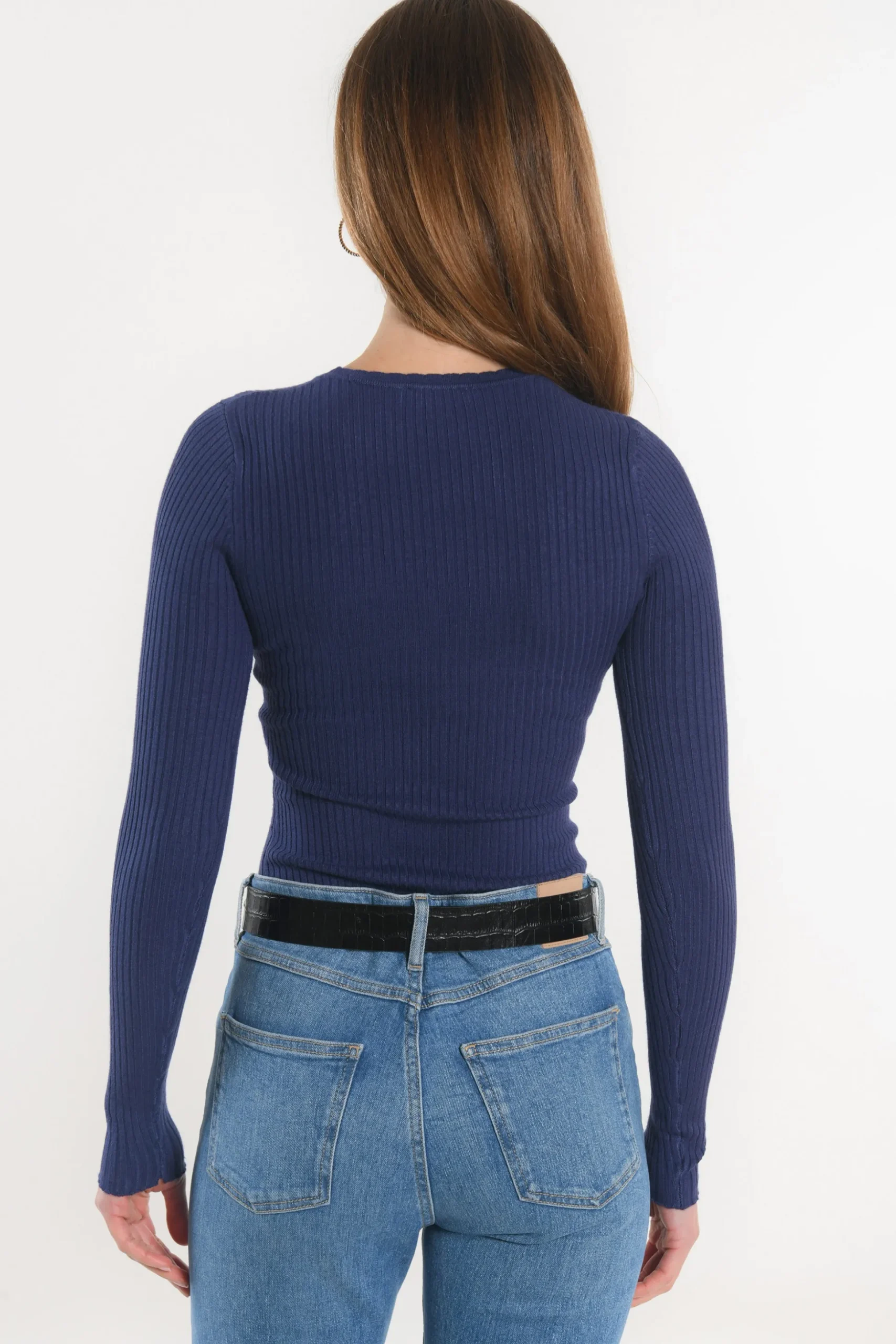 PULL COL ROND - ELISA - PATRIOT BLUE^KOOKAÏ Best