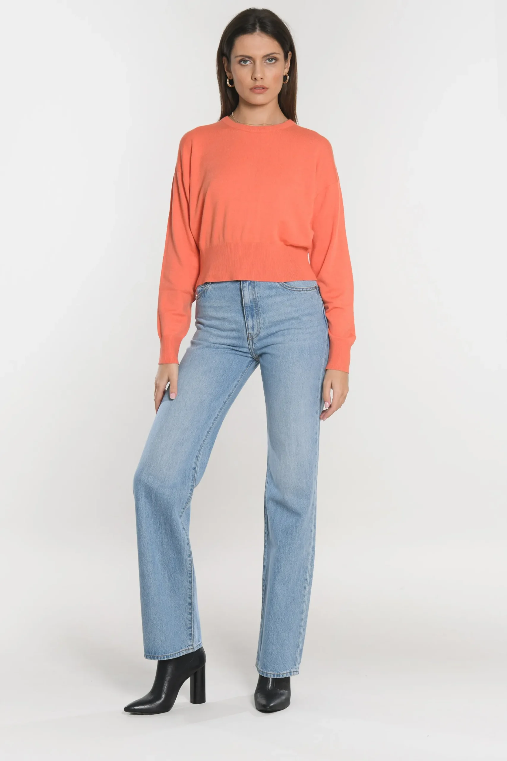 PULL COL ROND NOLWENN CORAIL^KOOKAÏ Hot