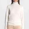 PULL COL ROULÉ ANITA ÉCRU^KOOKAÏ Cheap