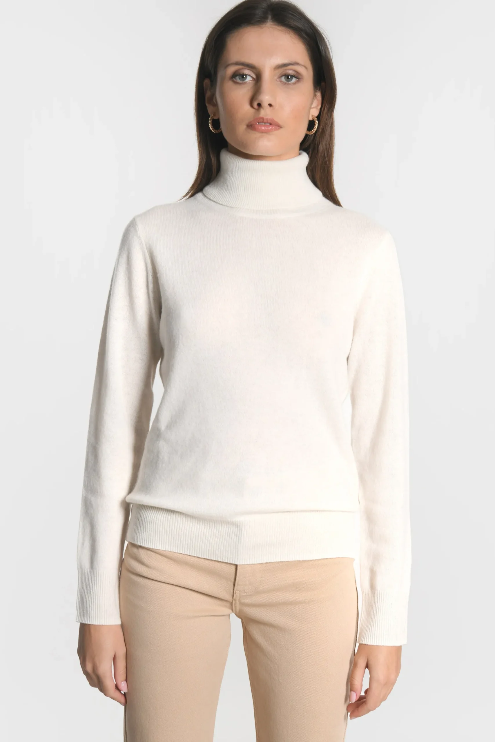 PULL COL ROULÉ ANITA ÉCRU^KOOKAÏ Cheap