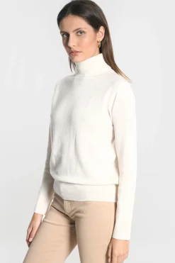 PULL COL ROULÉ ANITA ÉCRU^KOOKAÏ Cheap