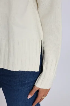 PULL COL ROULÉ CELINA ÉCRU^KOOKAÏ Outlet
