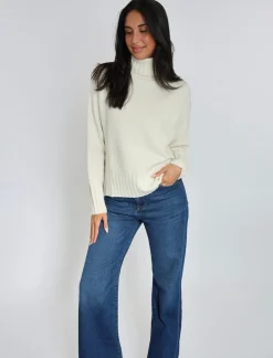 PULL COL ROULÉ CELINA ÉCRU^KOOKAÏ Outlet