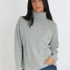 PULL COL ROULÉ CELINA GRIS CHINÉ^KOOKAÏ Best Sale
