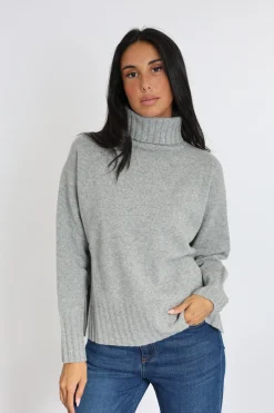 PULL COL ROULÉ CELINA GRIS CHINÉ^KOOKAÏ Best Sale