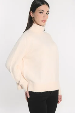 PULL COL ROULÉ JOANA BEIGE CHINÉ^KOOKAÏ Best Sale