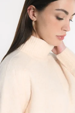 PULL COL ROULÉ JOANA BEIGE CHINÉ^KOOKAÏ Best Sale