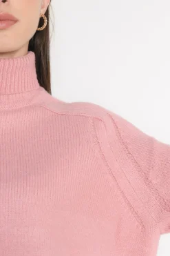 PULL COL ROULÉ JOANA BOIS DE ROSE^KOOKAÏ Best Sale