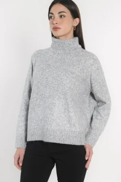 PULL COL ROULÉ JOANA GRIS CHINÉ^KOOKAÏ Hot