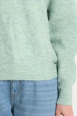 PULL COL V - DANNA - VERT AMANDE^KOOKAÏ Shop