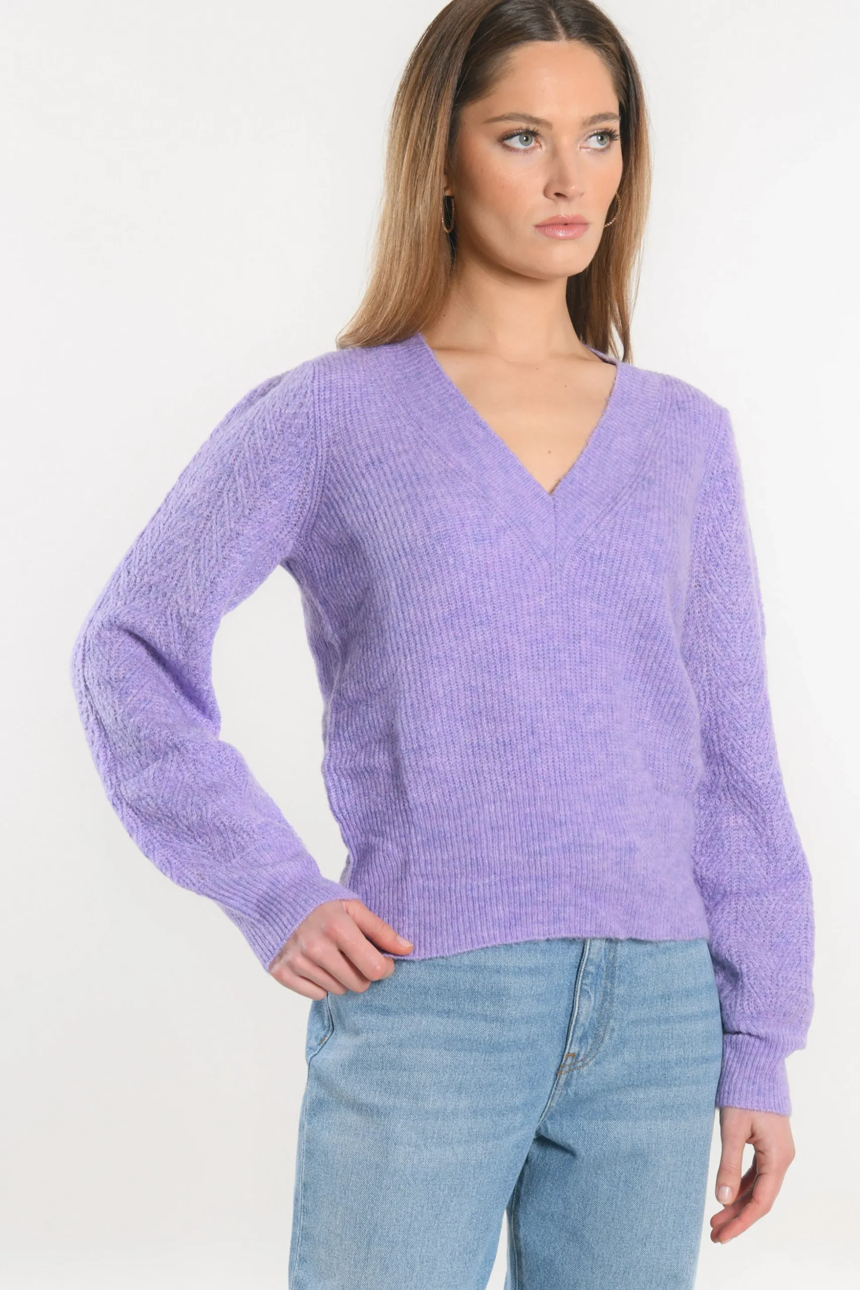 PULL COL V - DAYANA -^KOOKAÏ Best Sale