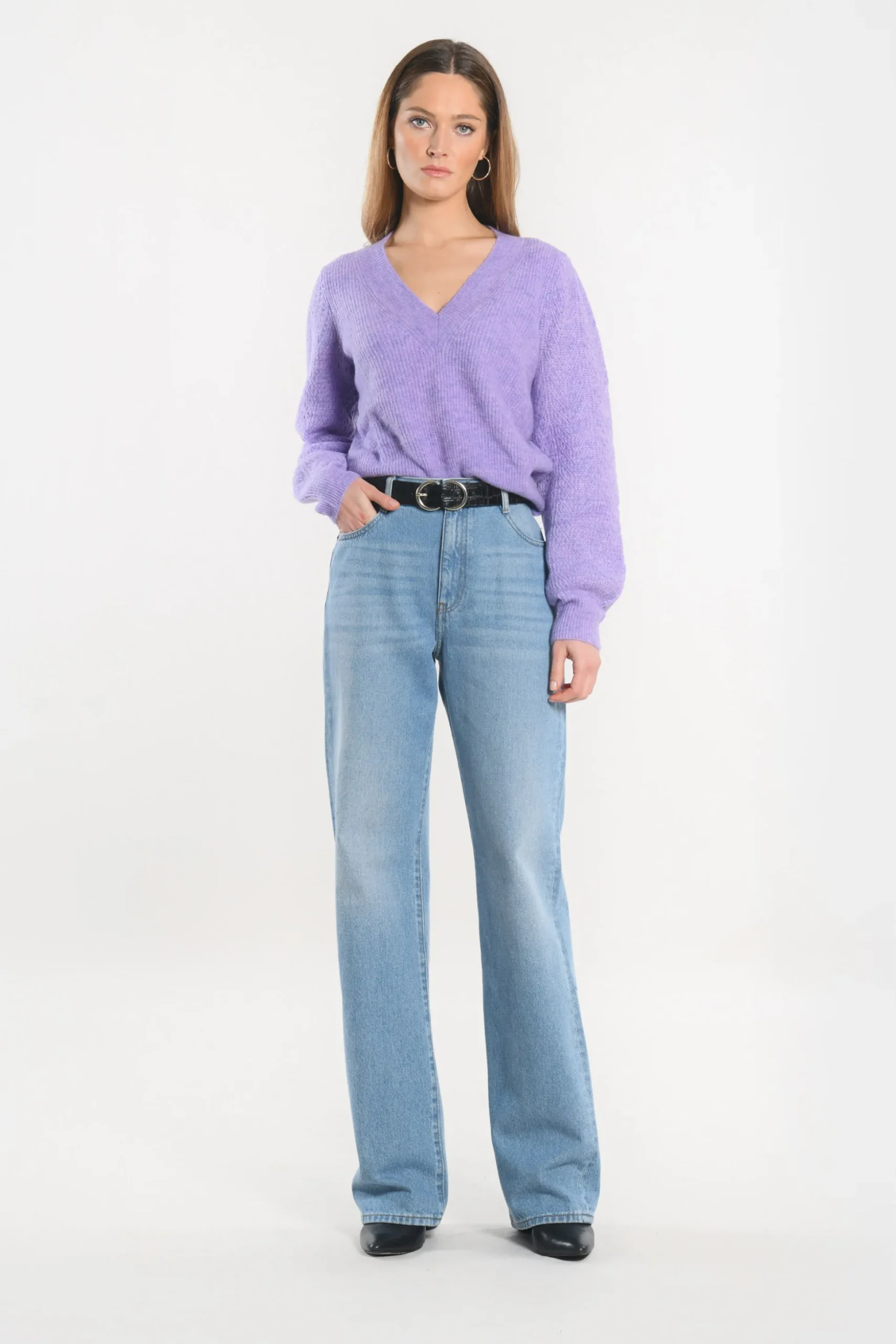PULL COL V - DAYANA -^KOOKAÏ Best Sale