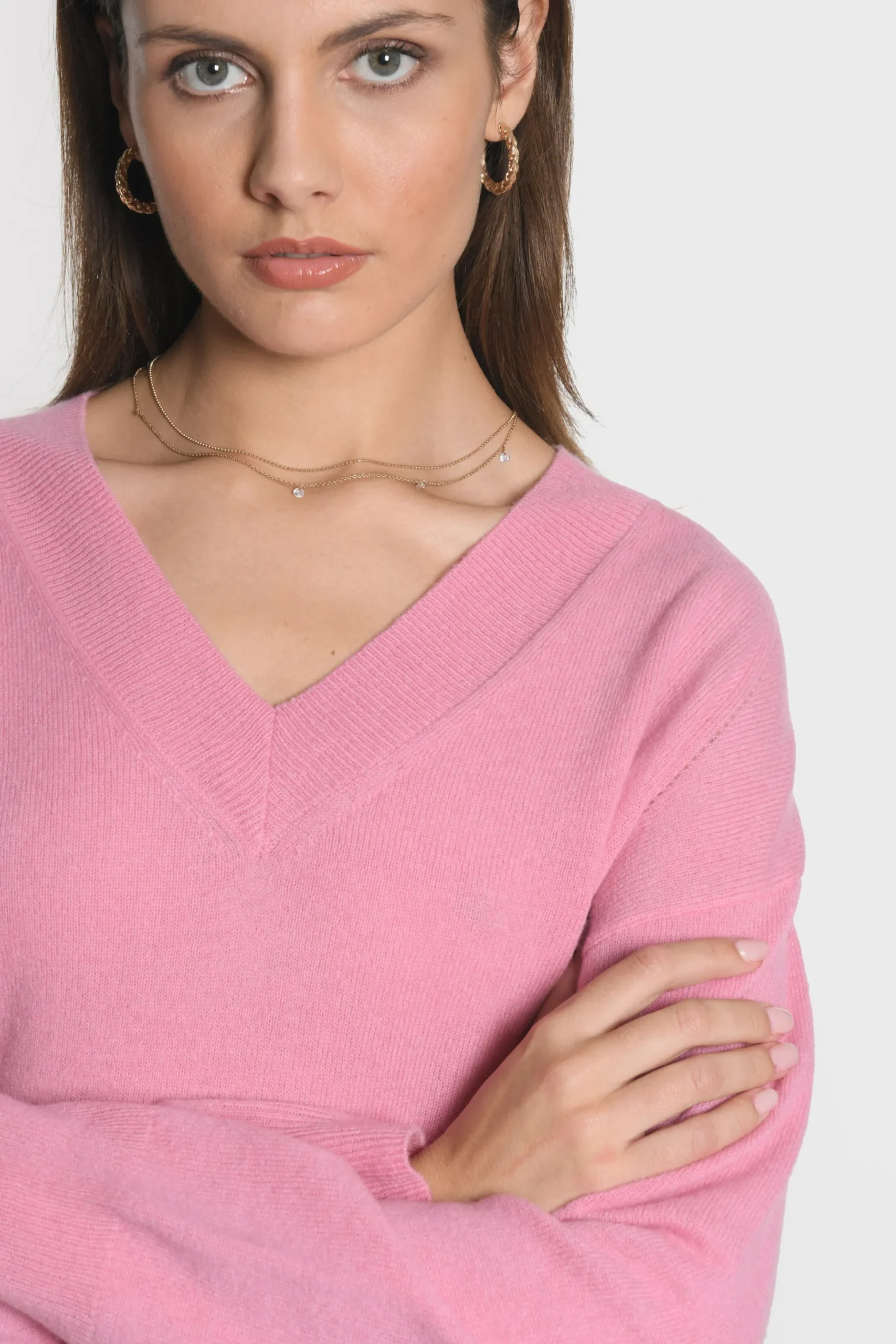 PULL COL V ANITA BOIS DE ROSE^KOOKAÏ Fashion