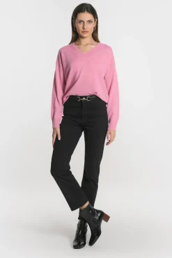 PULL COL V ANITA BOIS DE ROSE^KOOKAÏ Fashion