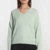 PULL COL V ANITA VERT AMANDE^KOOKAÏ Discount