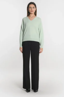 PULL COL V ANITA VERT AMANDE^KOOKAÏ Discount