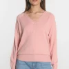PULL COL V NOLWENN MELLOW ROSE^KOOKAÏ Fashion
